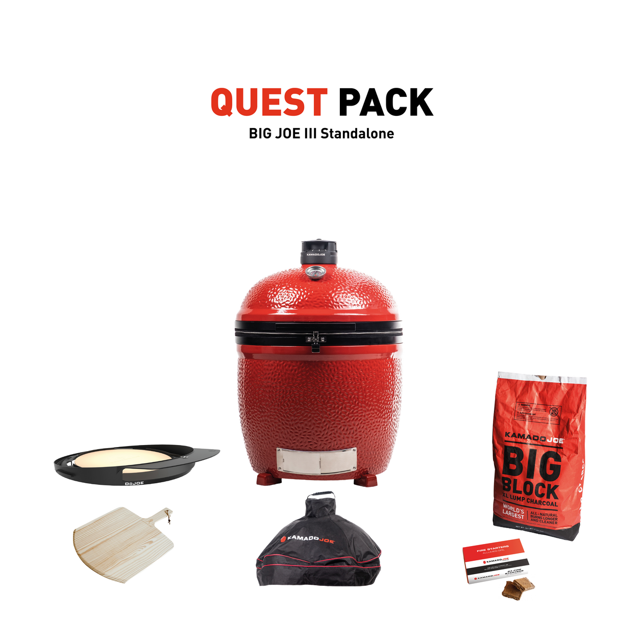 Kamado Joe Big Joe III with Quest Pack