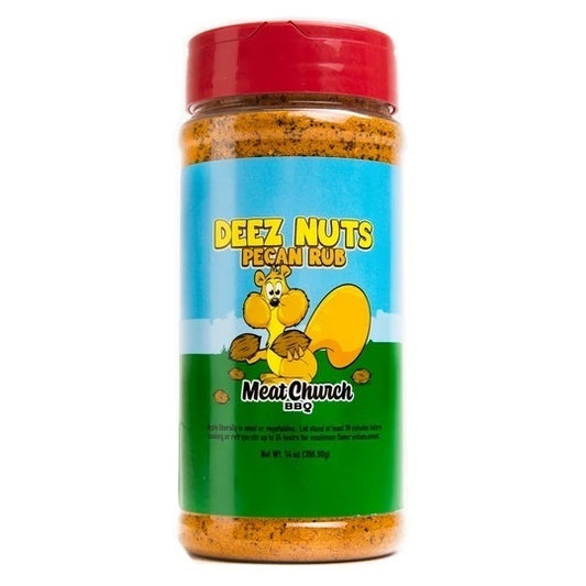 Meat Church 'Deez Nuts Honey Pecan' BBQ Rub - 340g