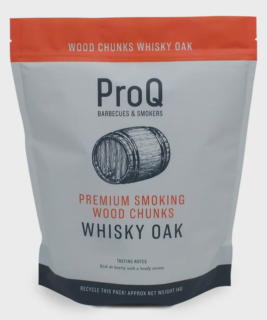ProQ Smoking Wood Chunks (1kg) - Whisky Oak